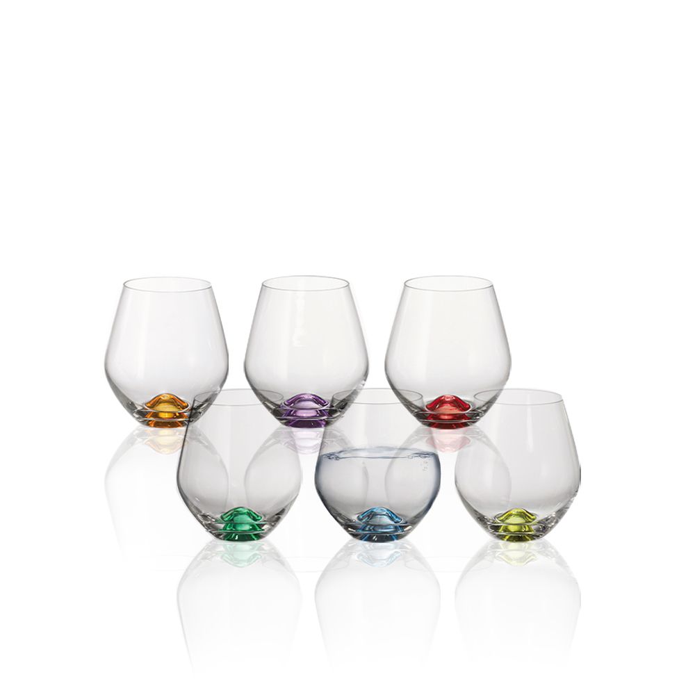 Bộ 6 Ly Bohemia Pha Lê Tori Titanium Tumbler 500ml